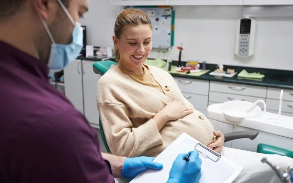 zobārstu grūtniecības laikā